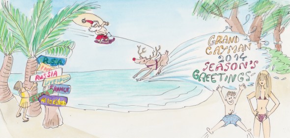 Seasons Greetings 2014 grazed Al la Kebab