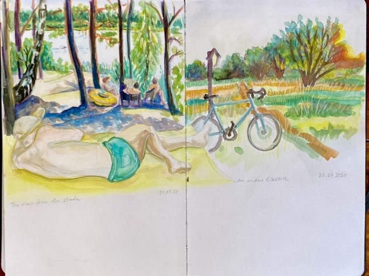 Skizzenbuch - the view from the shade